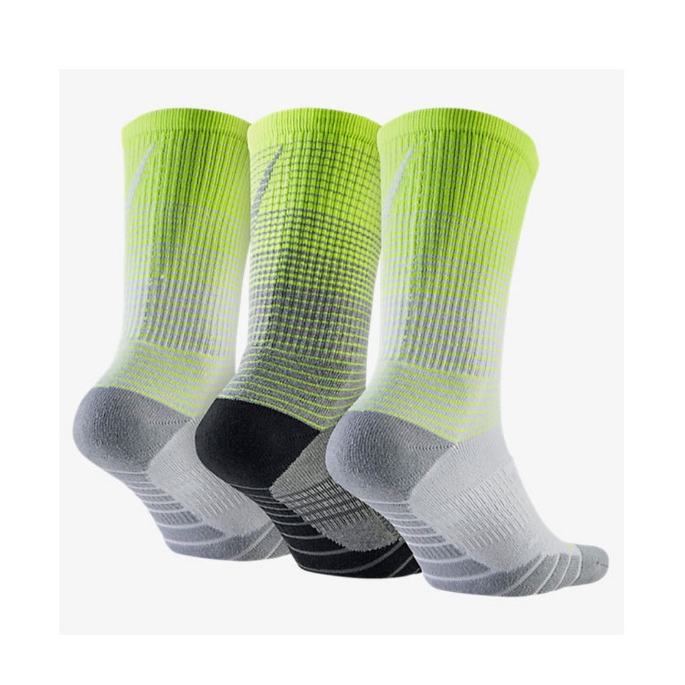 Nike Training Dry Cushioned Crew Socks 3 Pack - Picture 2 of 7